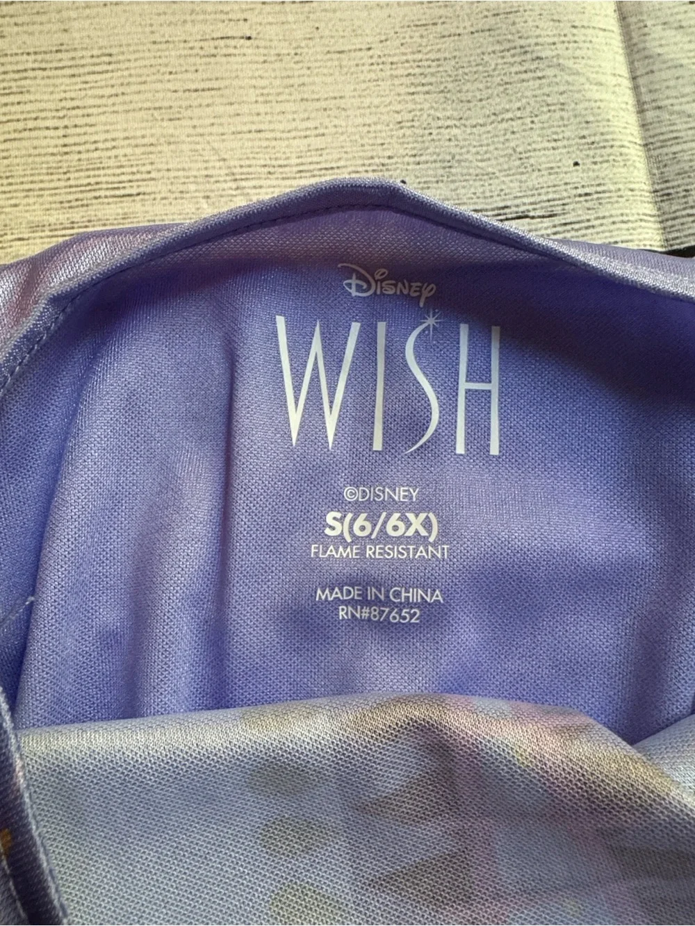 Disney Wish Purple Nightgown size Small
